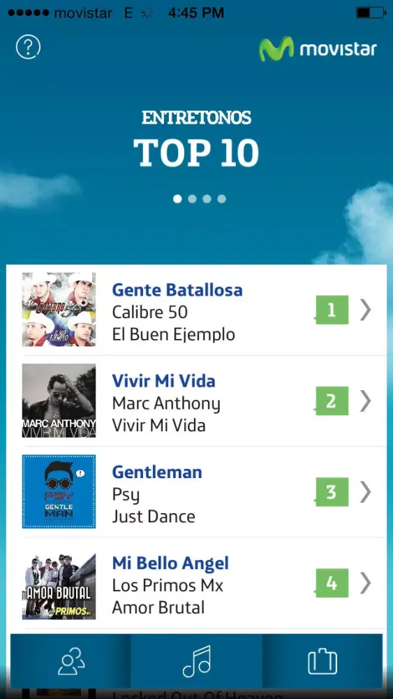 Screenshot di Entretonos