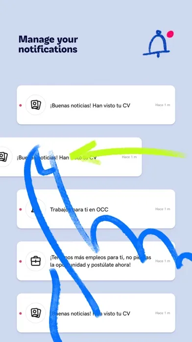 Screenshot di OCC - Job Search