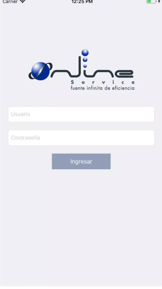 Zrzuty ekranu OnlineService