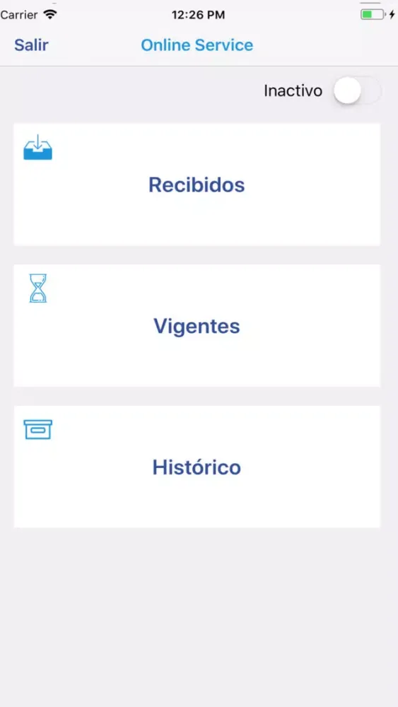 Zrzuty ekranu OnlineService