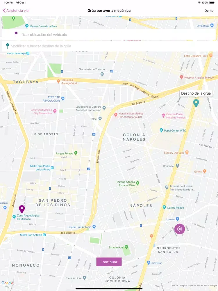 QMóvil iPad  Screenshots