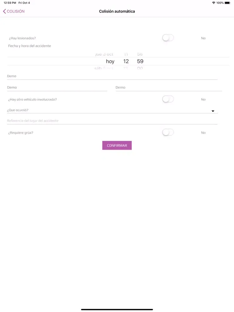 QMóvil iPad  Screenshots