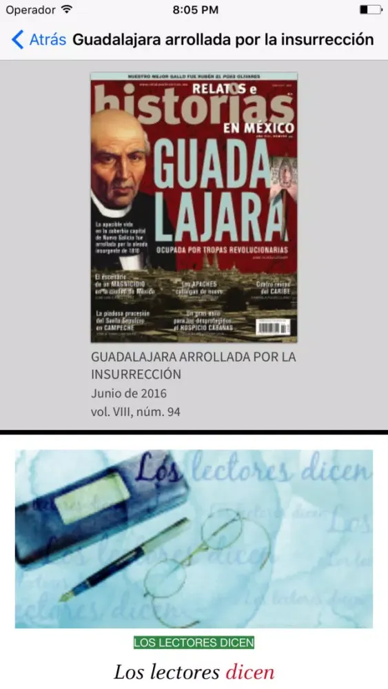 Ảnh chụp màn hình của Relatos e historias en México