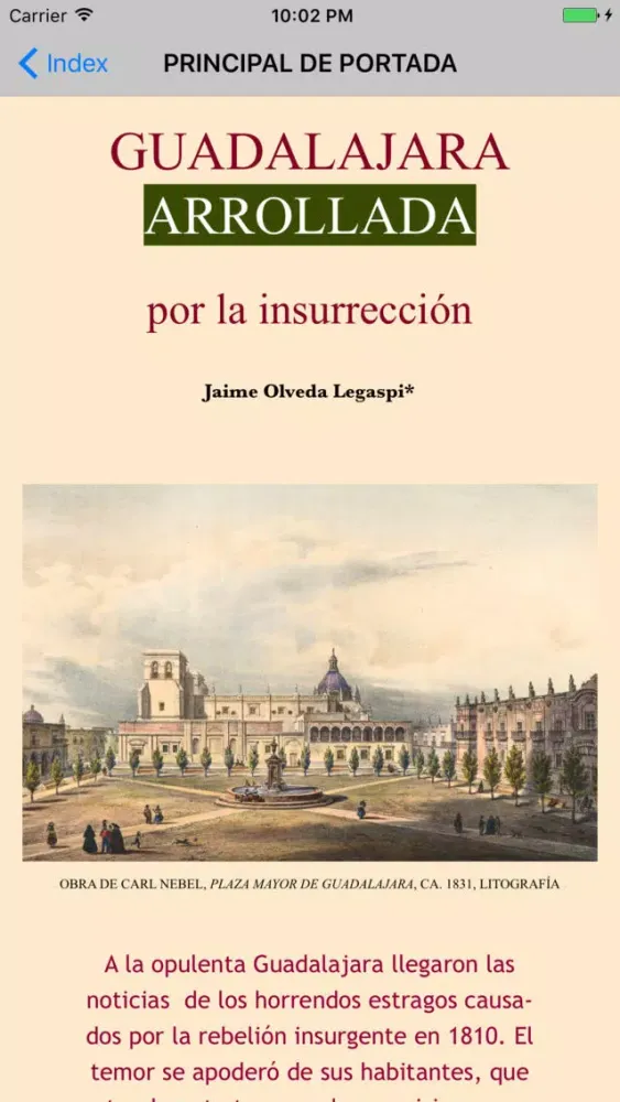 Ảnh chụp màn hình của Relatos e historias en México