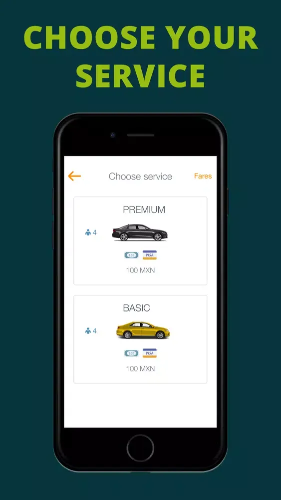 Tangkapan layar Ray taxi: fast and easy rides
