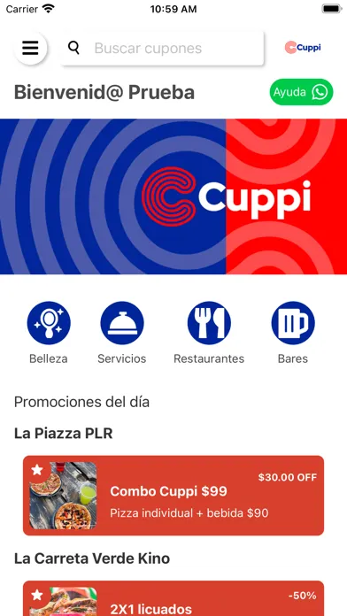 ภาพหน้าจอของ Cuppi