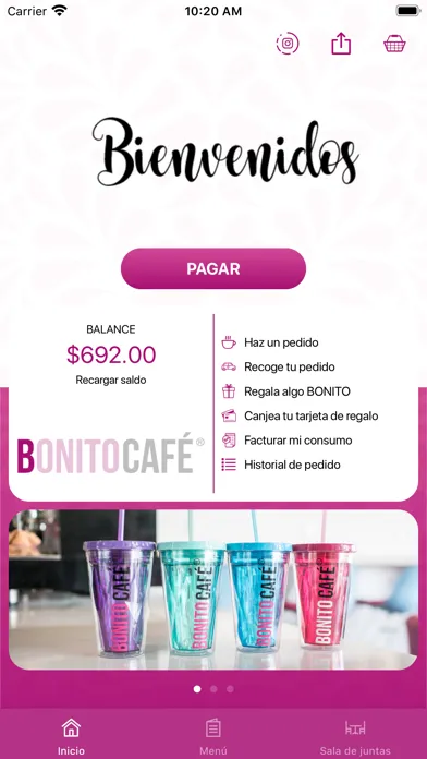 Bonito Café应用截图