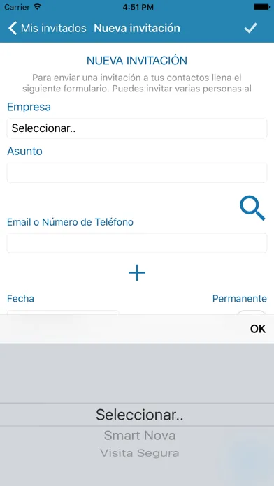 Visita Segura Screenshots