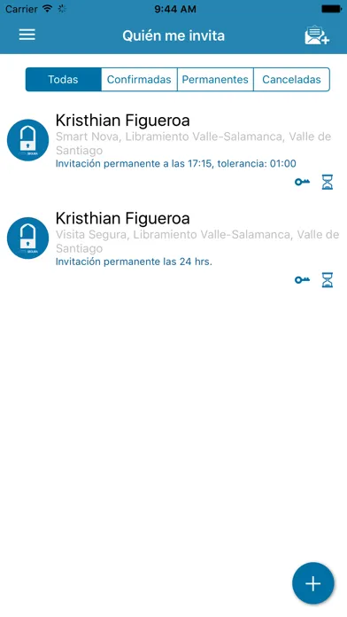 Visita Segura Screenshots