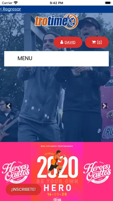 Trotime スクリーンショット