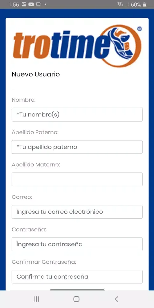 Capturas de pantalla de Trotime