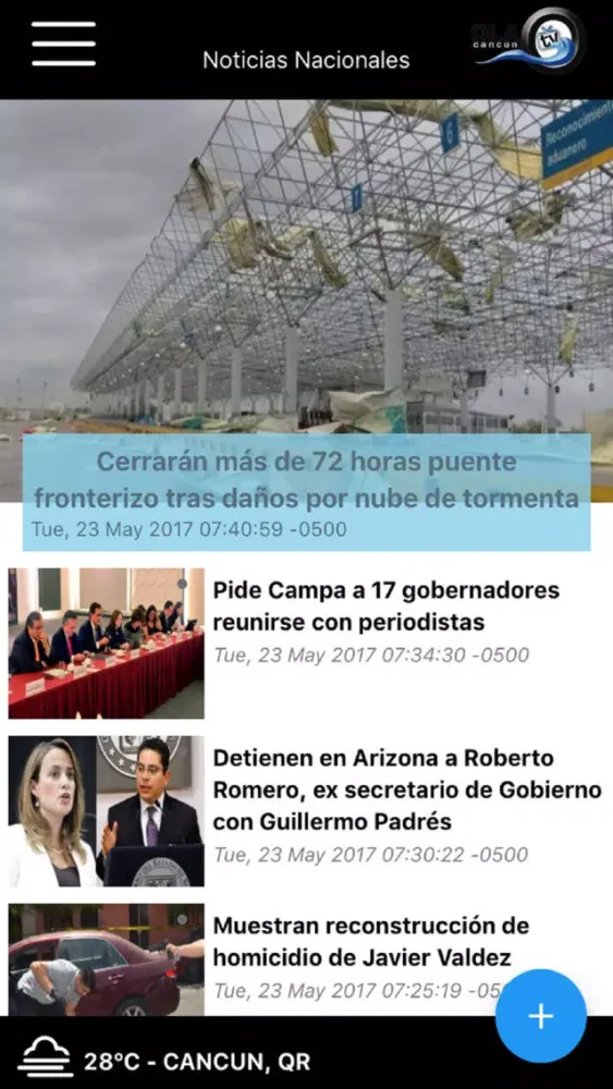 OLA CANCÚN TV应用截图