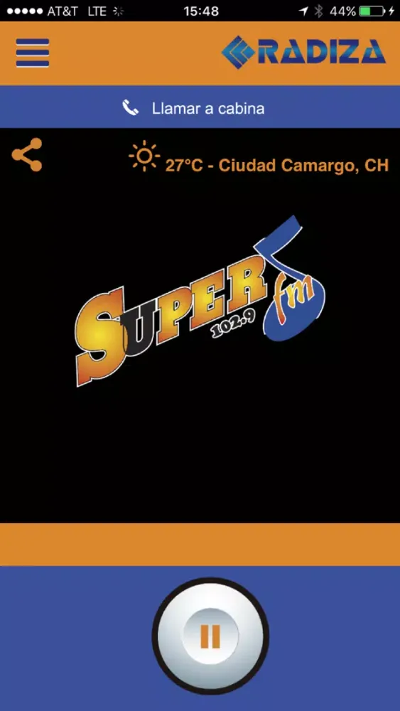 Ảnh chụp màn hình của Super 102.9 FM