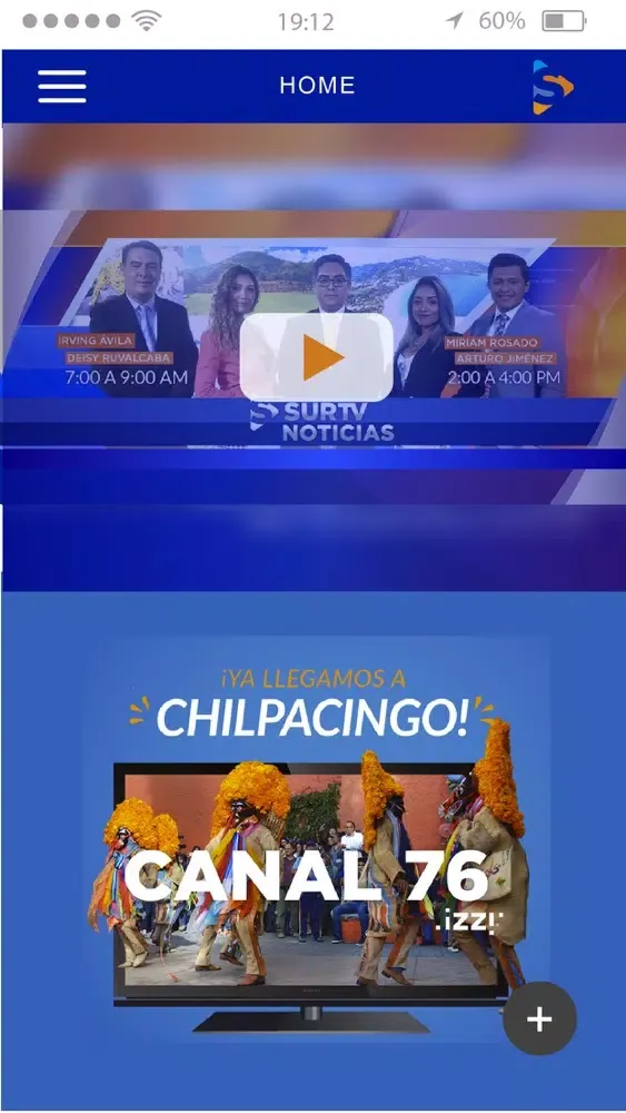 Tangkapan skrin SurTV