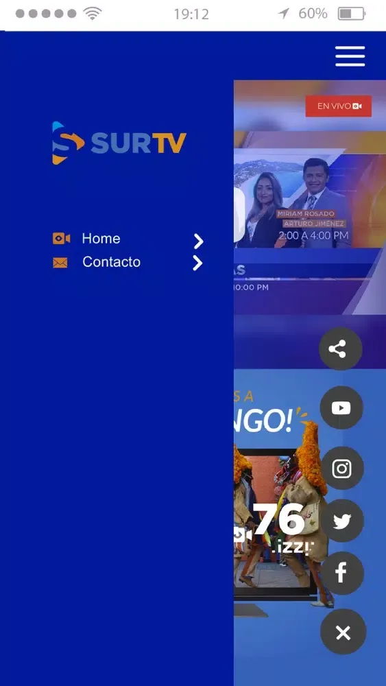 Tangkapan skrin SurTV