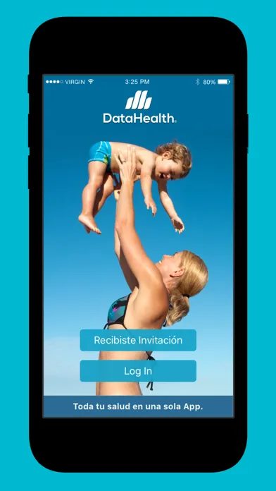 Скриншоты DataHealth Paciente