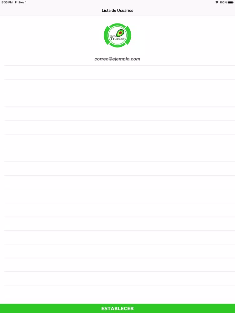 AvoTrace Keys iPad  스크린샷