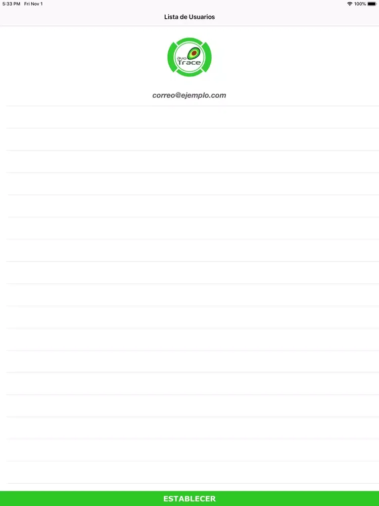 AvoTrace Keys iPad 应用截图