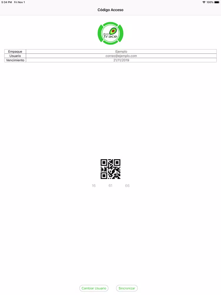 AvoTrace Keys iPad  스크린샷