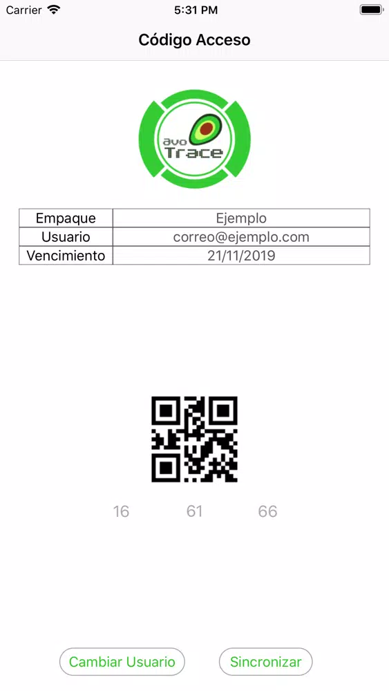 AvoTrace Keys 스크린샷