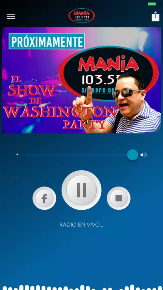 Mania 103.5 FM Philadelphia Screenshots