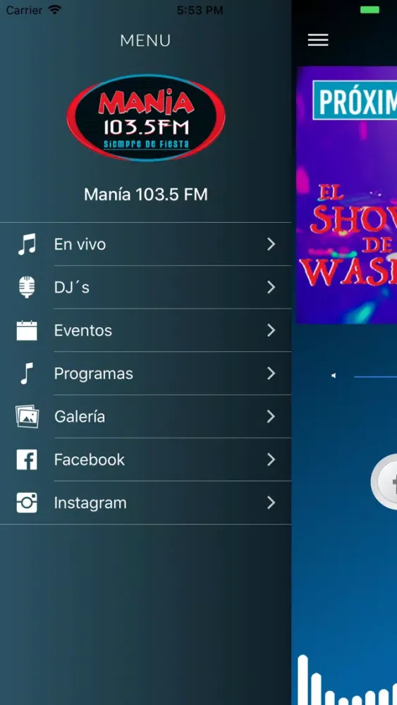 Mania 103.5 FM Philadelphia Screenshots