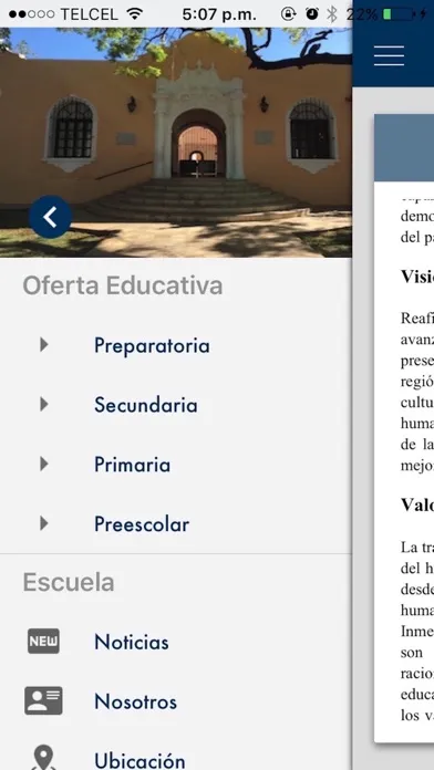 Screenshot di Escuela Modelo