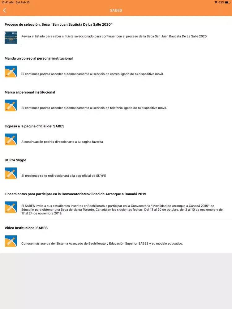 SABES App Gto iPad 应用截图
