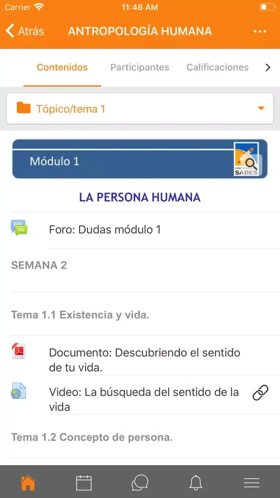 SABES Cursos 스크린샷