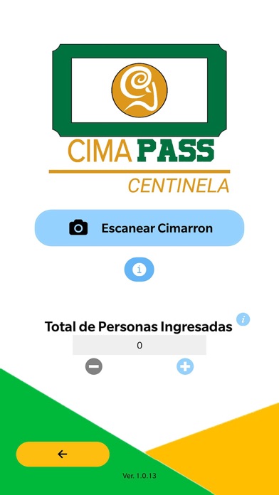 Tangkapan layar CimaPASS Centinela