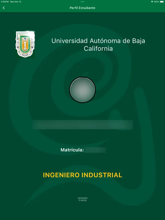 Estudiantes UABC iPad  स्क्रीनशॉट