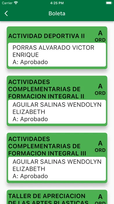 Estudiantes UABC स्क्रीनशॉट