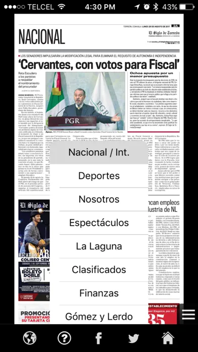 El Siglo de Torreón digital應用截圖