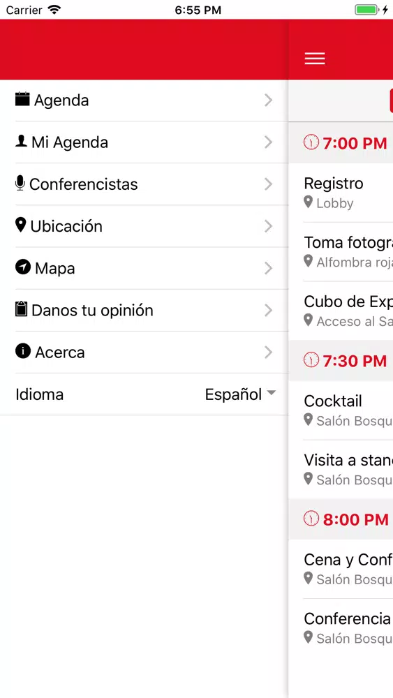 Evolución Screenshots