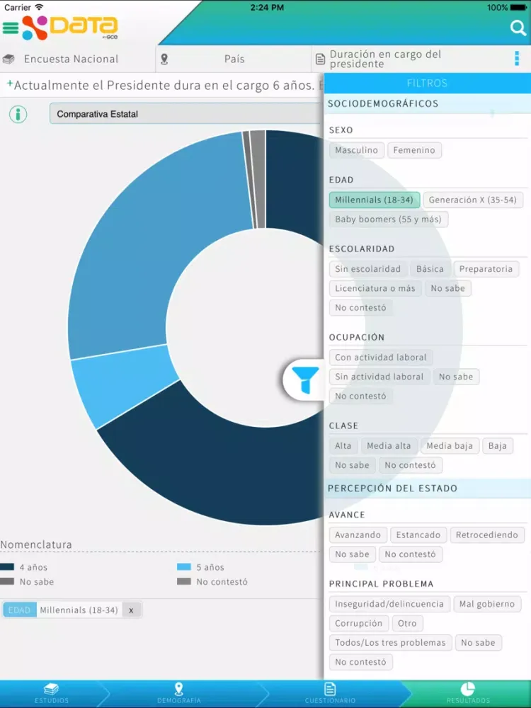 XData: Explotador de Datos iPad  스크린샷