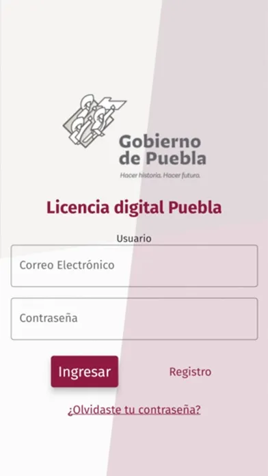 Licencia Digital Puebla سکرین شاٹس