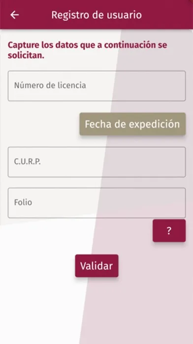 Licencia Digital Puebla سکرین شاٹس
