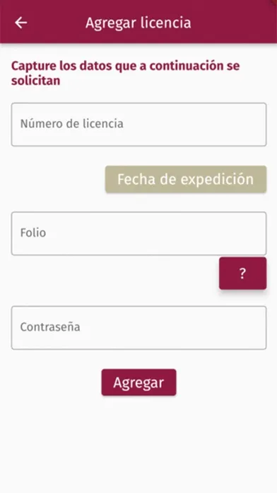 Licencia Digital Puebla سکرین شاٹس