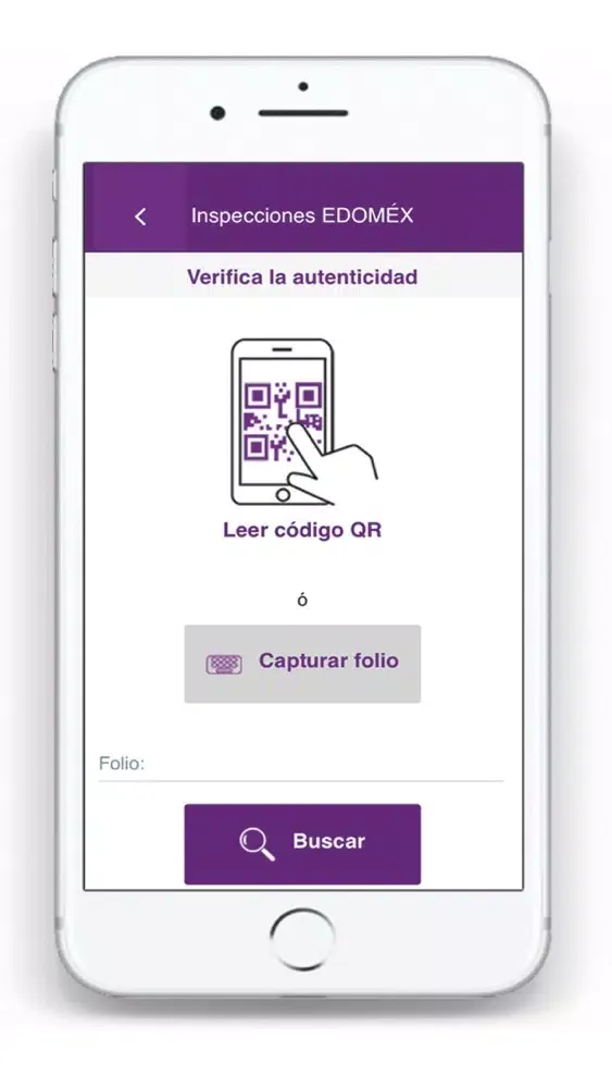 Zrzuty ekranu Inspecciones EDOMÉX