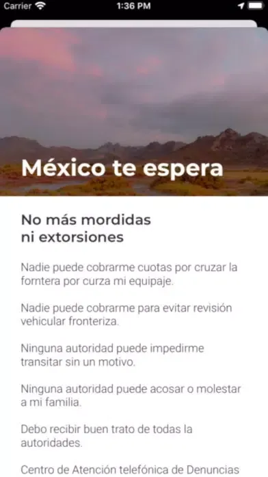 Zrzuty ekranu Denuncia Paisano