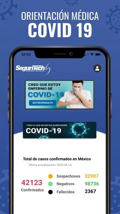 Ảnh chụp màn hình của COVID-19 Estatal