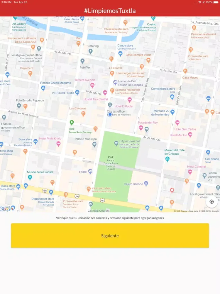 تصاویر Limpiemos Tuxtla iPad 