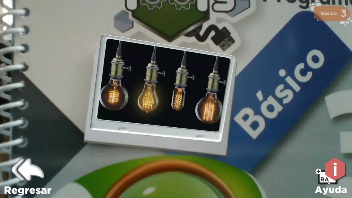 ภาพหน้าจอของ RA Tools Robótica Básico 3