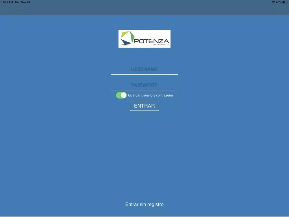 Screenshot di Potenza iPad 