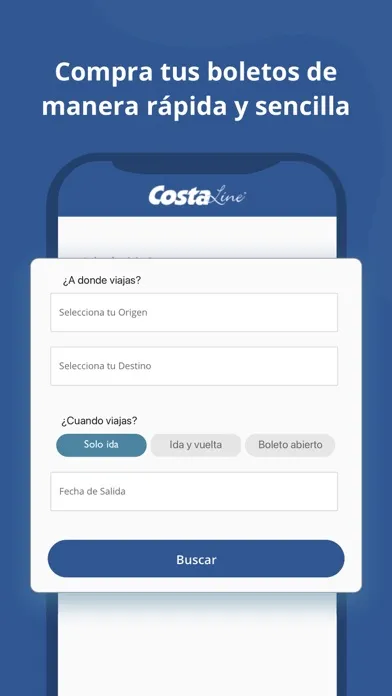 CostaLine - Rutas en Autobus স্ক্রিনশট