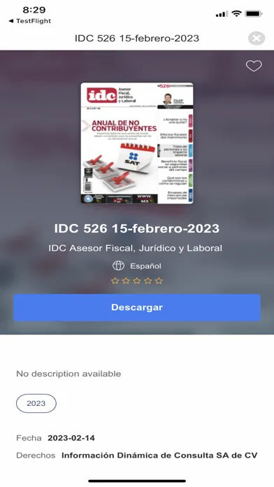 Tangkapan layar IDC Revista Digital