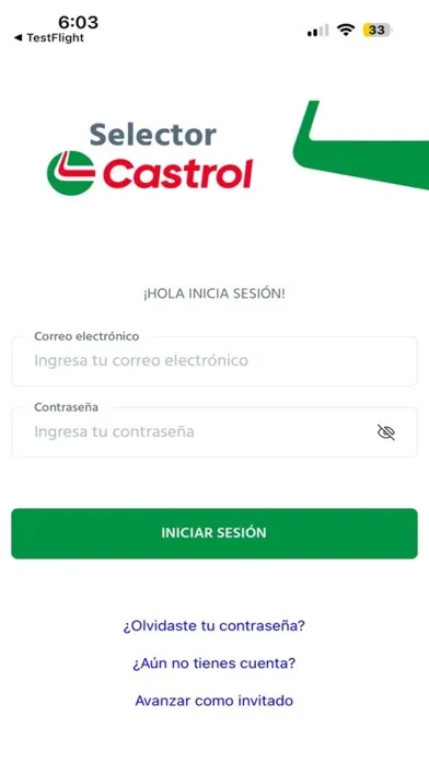 Selector Castrol MX スクリーンショット
