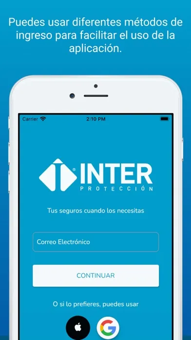 INTER Corporativo Screenshots