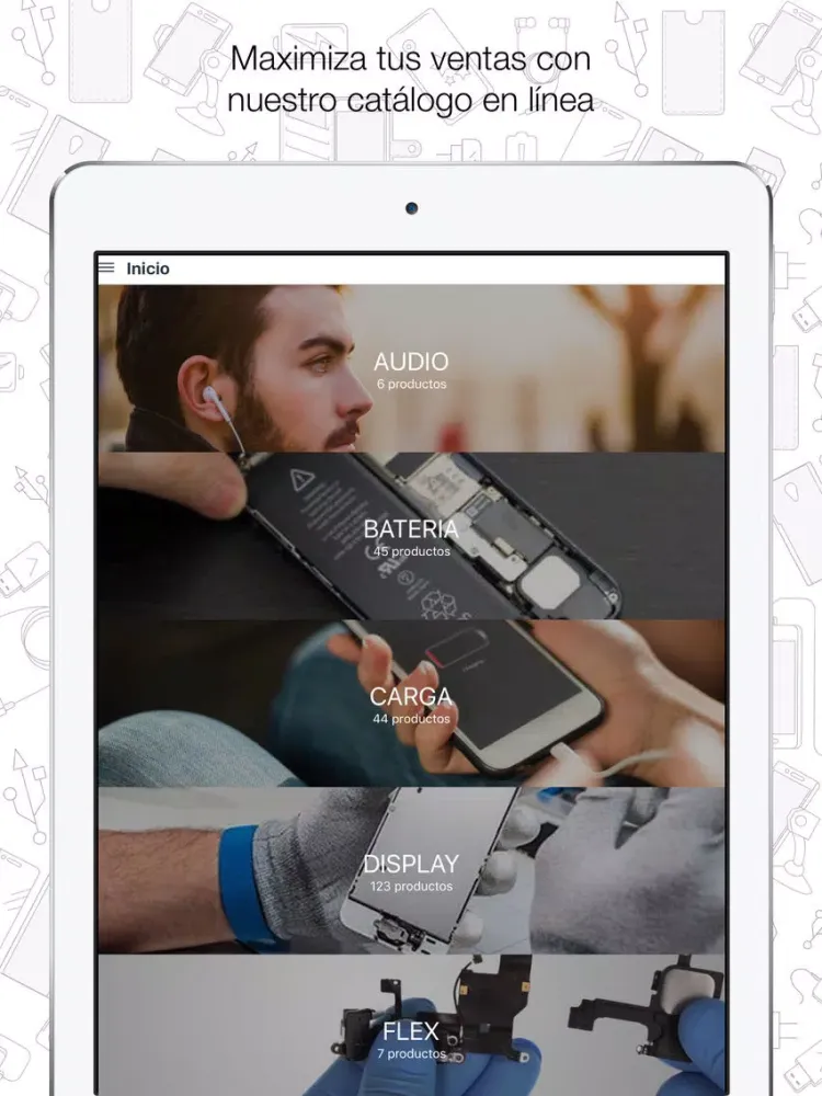 iProducts iPad 应用截图