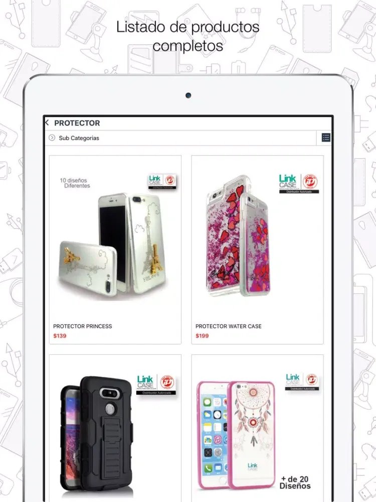 iProducts iPad 应用截图